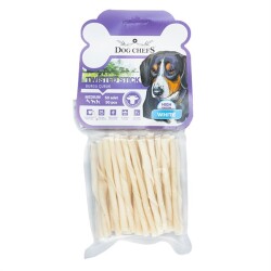 Dog Chefs Burgulu Kalın Beyaz 50 li Paket Köpek Ödülü - DOG CHEFS