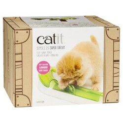 Catit 43156 Senses 2.0 Super Circuit Tünel İnteraktive Kedi Oyuncağı - CATIT