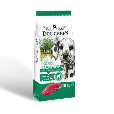 Dog Chefs Puppy Kuzu Etli Yavru Köpek Maması 15 Kg - 1