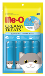 Me-O Creamy Treats Tavuklu ve Ciğerli Ek Besin ve Kedi Ödülü 60 Gr ( 4 x 15 Gr ) - ME-O
