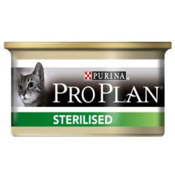 Pro Plan Sterilised Ton ve Somonlu Kısırlaştırılmış Kedi Konservesi 85 Gr - PRO PLAN
