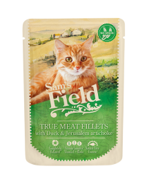SF cat pouch Duck Filets/jerusalem artichoke 85 g - SAMS FIELD