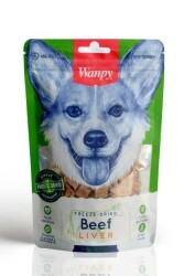 Wanpy Kurutulmuş %100 Dana Ciğeri Köpek Ödülü 40 gr - WANPY
